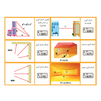 متر ليزري 40 متري محک مدل LDM-40