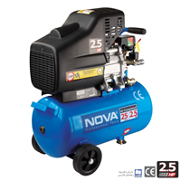 کمپرسور باد 25ليتري نووا مدل NTA-9025