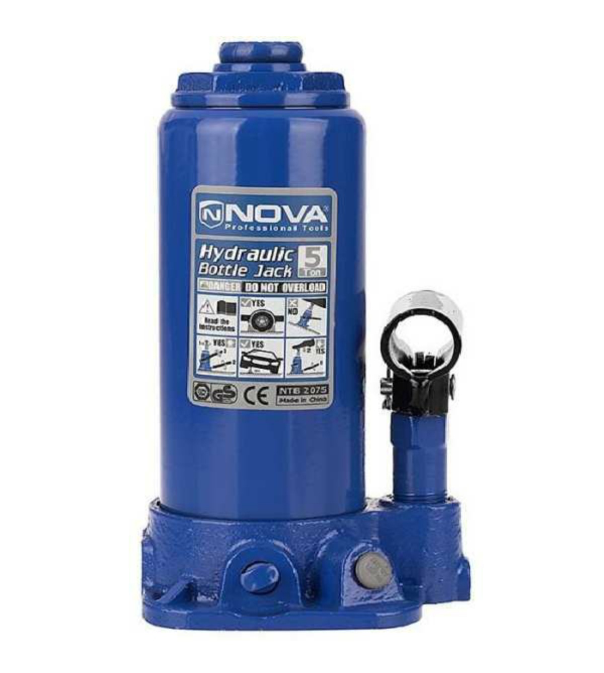 جک روغنی 5تن کیفی نووا مدل NTB-2075 - نووا 