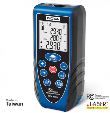 متر لیزری  50متری نووا مدل NTM-5150 - نووا 