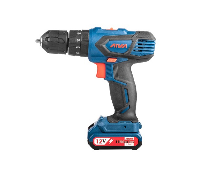 دریل شارژی 12ولت چکشی آروا مدل 5812 - آروا