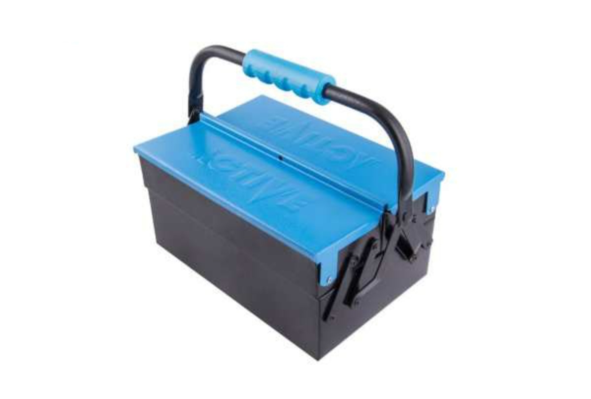 جعبه ابزار 30سانتی متری 2طبقه اکتیو مدل AC-6302MT - اکتیو