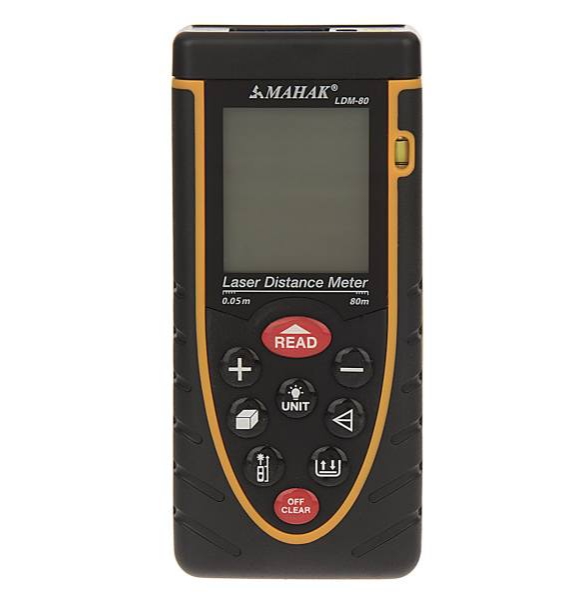 متر لیزری 80 متری محک مدل LDM-80 - محک