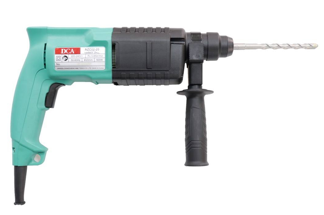 دریل بتن کن دو حالته دی سی ای مدل AZC02-20 - دی سی ای