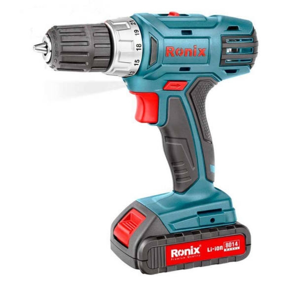 دریل شارژی 14وات رونیکس مدل 8014 - رونیکس