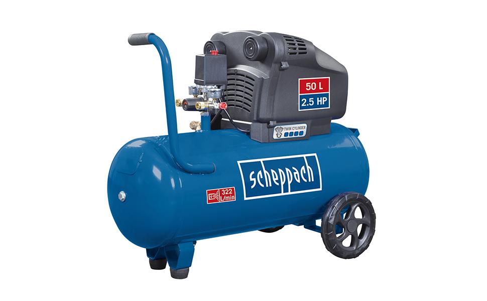 کمپرسور باد دو سیلندر 50 لیتر شپخ مدل HC54DC - شپخ
