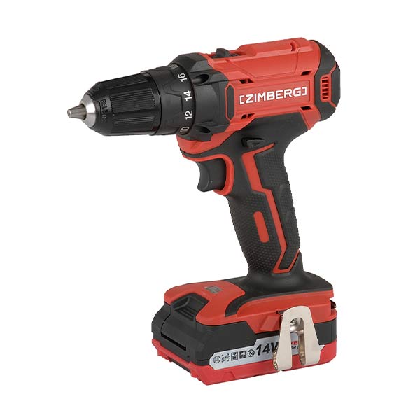 دریل شارژی لیتیومی 14.4 ولت زیمبرگ مدل PZL-2214 - زیمبرگ