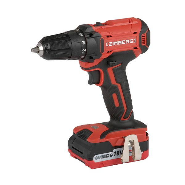 دریل شارژی لیتیومی 18 ولت زیمبرگ مدل PZL-2218 - زیمبرگ