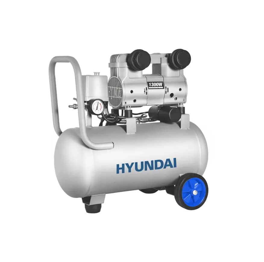 کمپرسور باد 25لیتری سایلنت هیوندای مدل HP-1025 - هیوندای