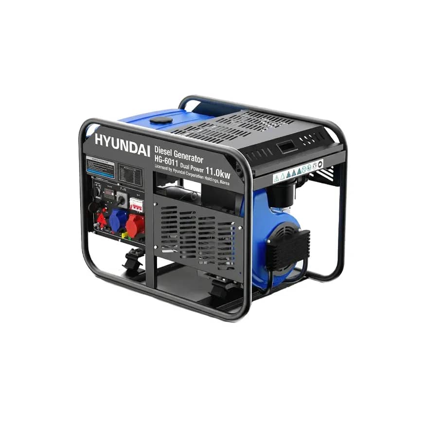 موتور برق 11کیلو وات دیزلی هیوندای مدل HG-6011 - هیوندای