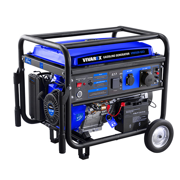موتور برق سه گانه استارتی 9500 وات ویوارکس مدل  VR9500-GS3 - ویوارکس