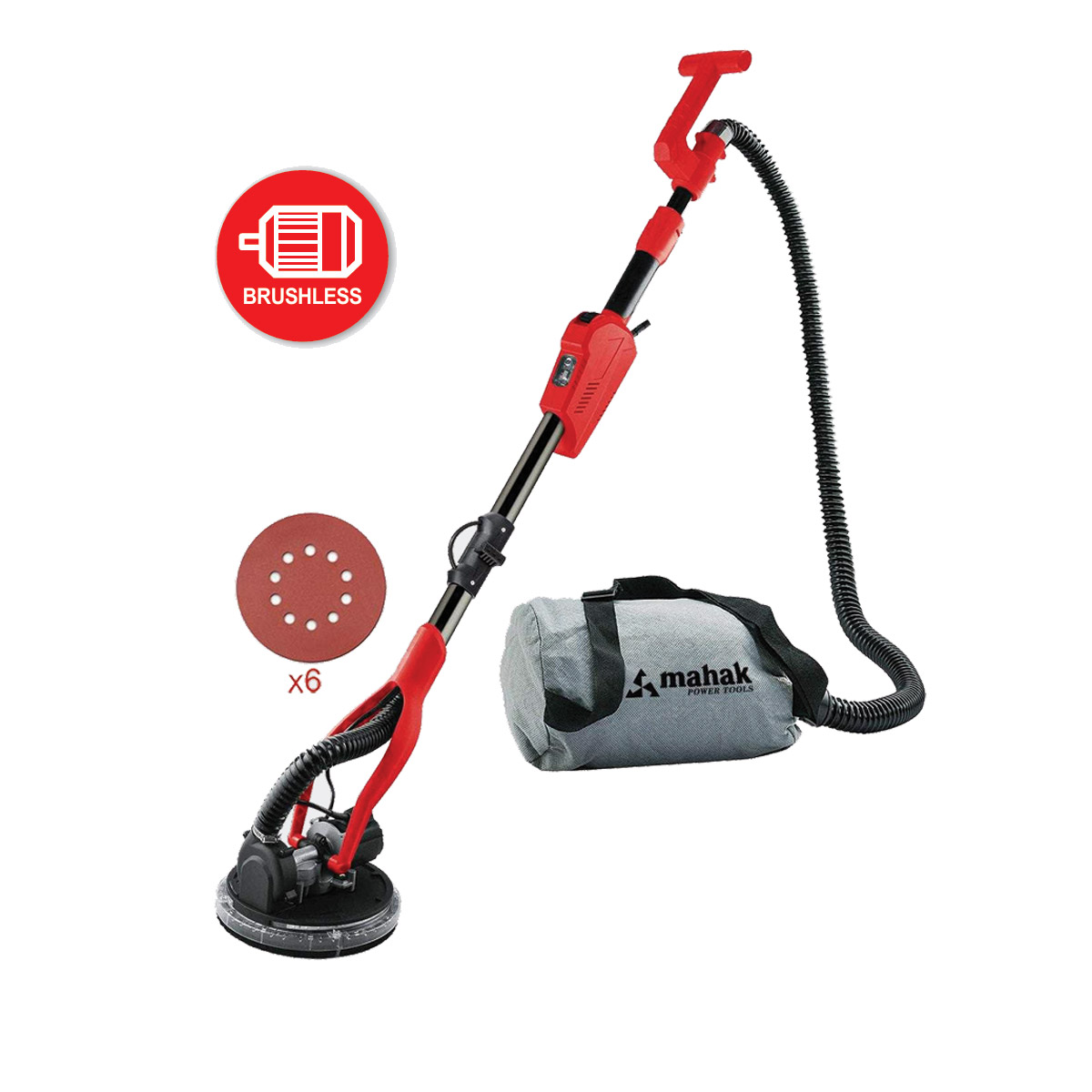 سنباده زن دیواری براش لس محک مدل BWS-230B - محک