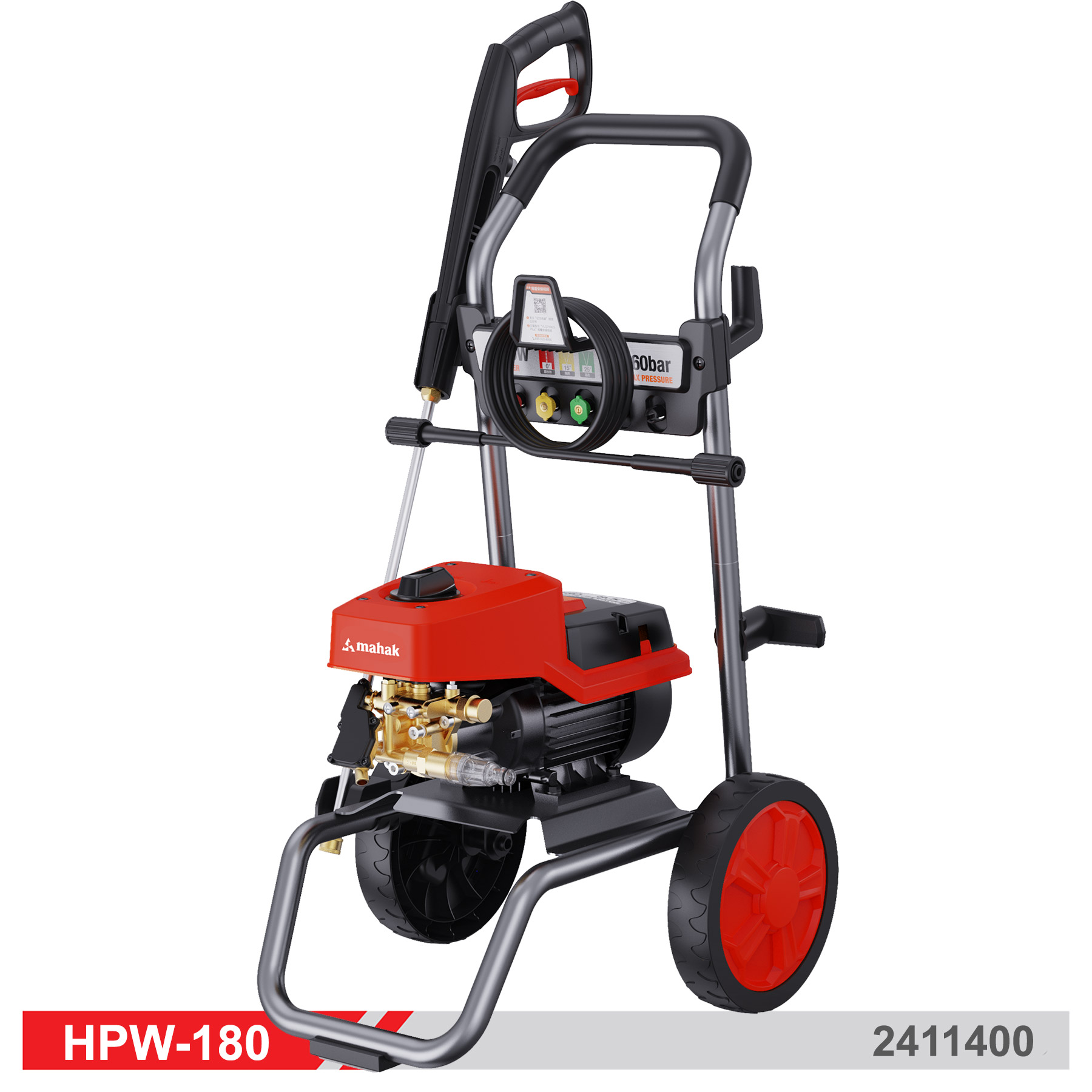 کارواش صنعتی 180بار محک مدل HPW-180 - محک