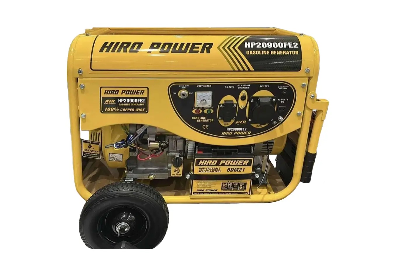 موتور برق 9کیلو وات هیرو پاور مدل HP20900FE2 - هیرو پاور