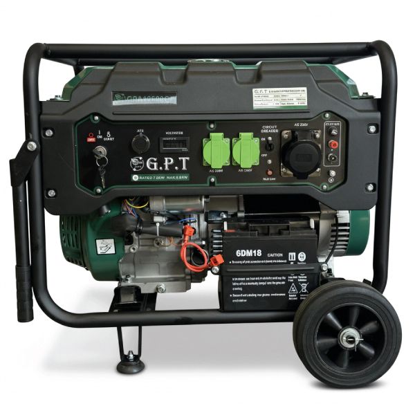 موتوربرق 8کیلووات سه گانه سوزGBT مدل GPA10600GE - جی پی تی 