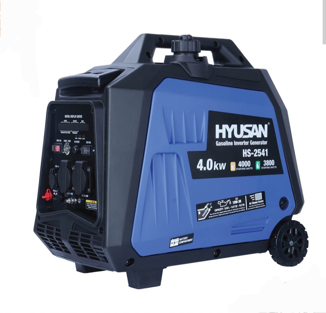 موتور برق سه گانه سوز سایلنت 4کیلو وات هیوسان مدل HS-2541 - هیوسان 