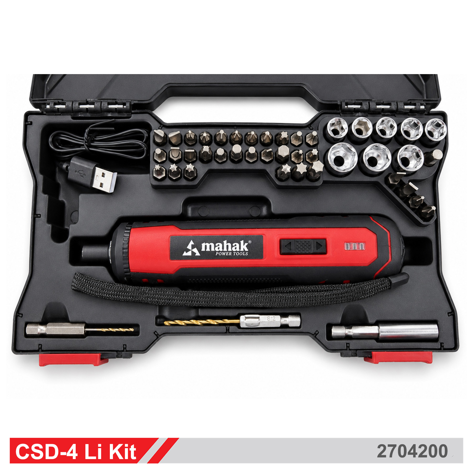 پیچ گوشتی شارژی محک مدل CSD-4LiKit - محک