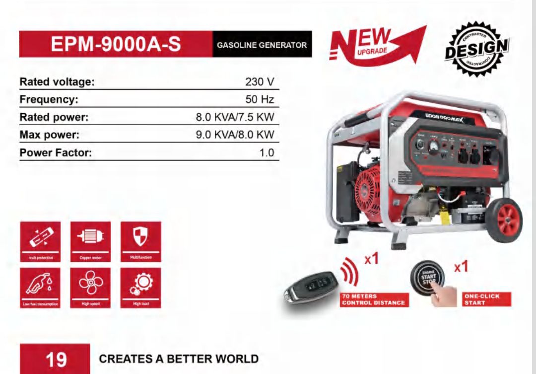 موتور برق ادون پرومکس مدل EPM-9000A-S - ادون 