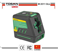 تراز لیزری دو خط نور سبز توسن مدل  M2011 GLL - Tosan