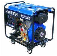 موتور برق گازوئیلی 5-5 کیلووات هیوندا مدل HG6553